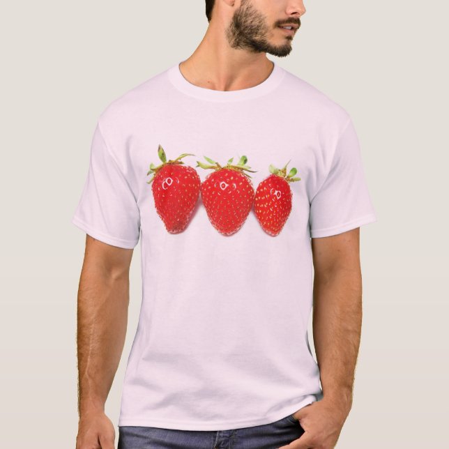 T-Shirt de três morangos (Frente)