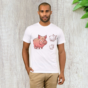 T-Shirt de Três Porcos