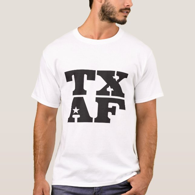 T-shirt de TXAF Texas (Frente)