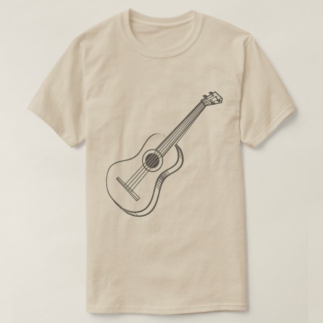 T-shirt de Ukelele (Frente do Design)