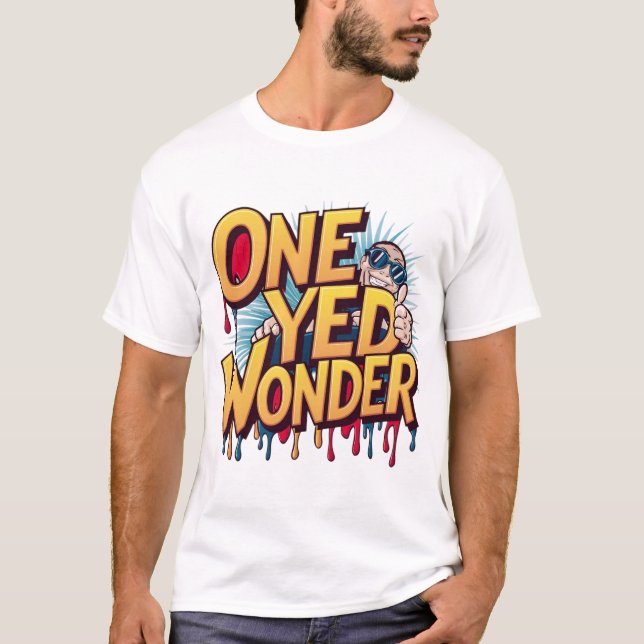 T-Shirt 👀 de Um Olho (Frente)