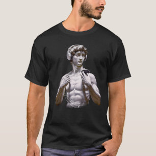 T-shirt de um Renascimento Michelangelo