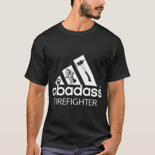 t-shirt de um sapador-bombeiro dos badas