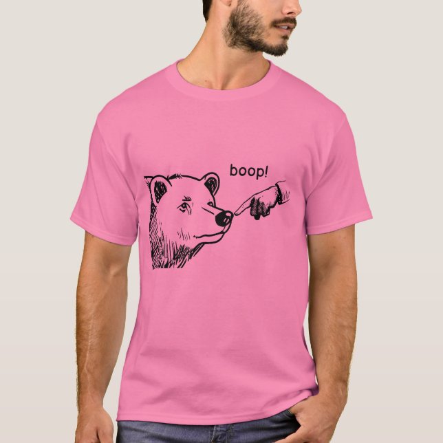 T-Shirt de urso de Boop (Frente)