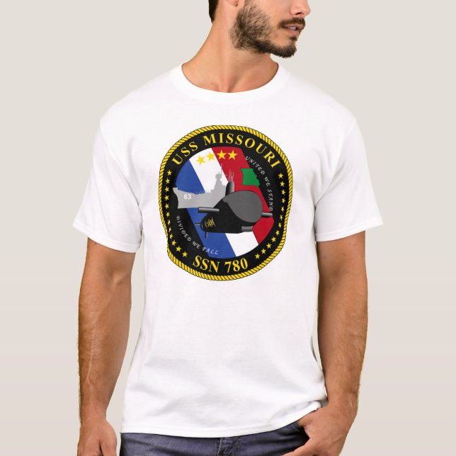 T-shirt de USS Missouri (Frente)