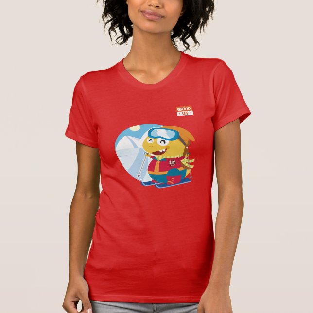 T-shirt de Utá VIPKID (alaranjado) (Frente)