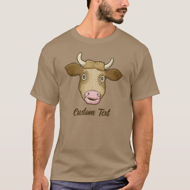 T-Shirt de Vaca Surpreendida (Frente)