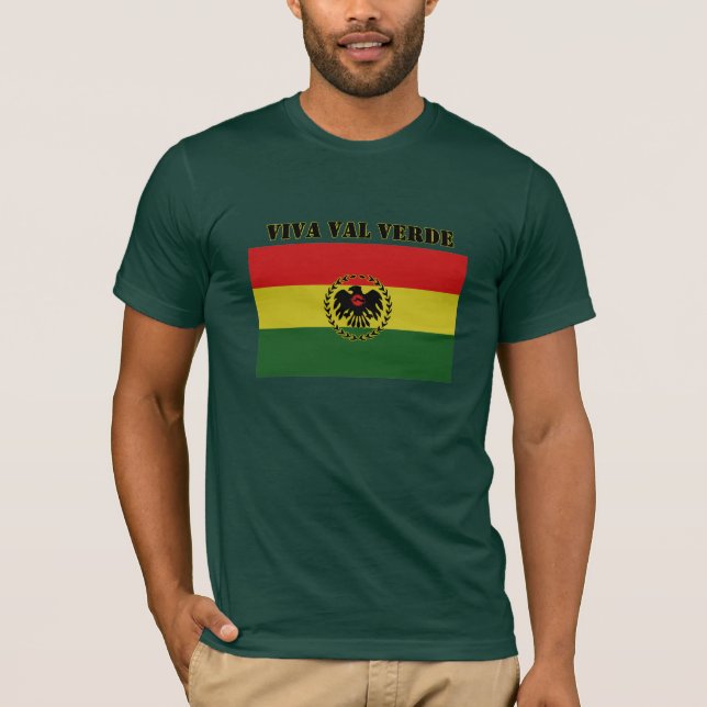 T-shirt de VAL VERDE de VIVA da ação (Frente)