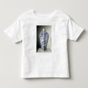 T-shirt De "vaso octogonal Mei- P'ing" com branco