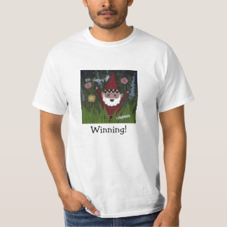 T-shirt de vencimento do gnomo