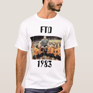 T-shirt de vencimento do título de FTD 1983