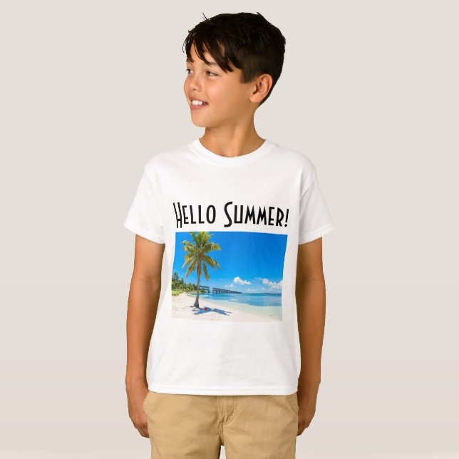 T-Shirt de Verão (Frente Completa)