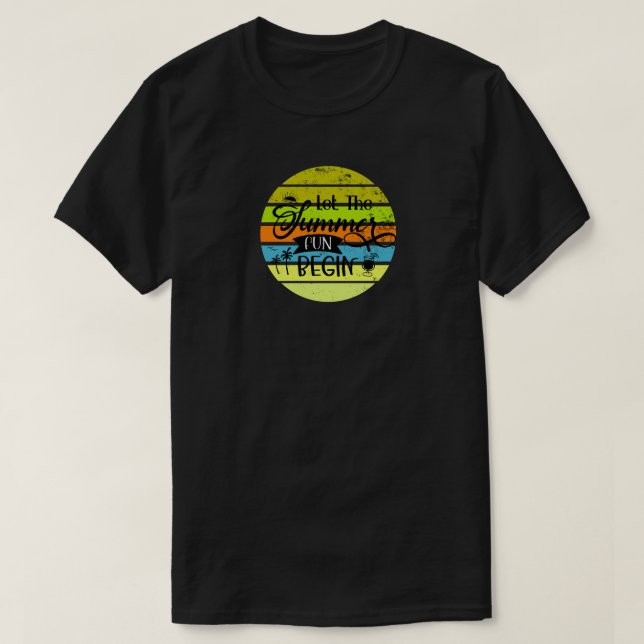 T-Shirt de Verão (Frente do Design)