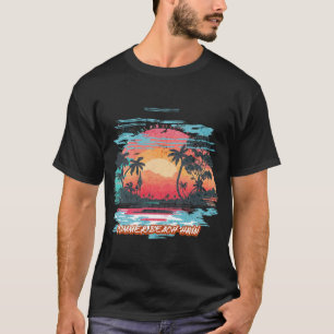 t-shirt de verão em hawai