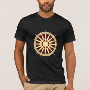 T-shirt de Vergina Sun (versão 3)
