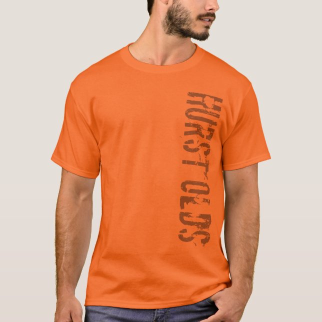 T-shirt de Vert dos velhos de Hurst (Frente)
