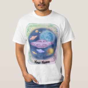 T-Shirt de Viagem Espacial