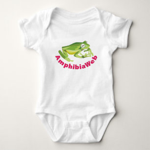T-shirt de vidro da criança do amor do sapo