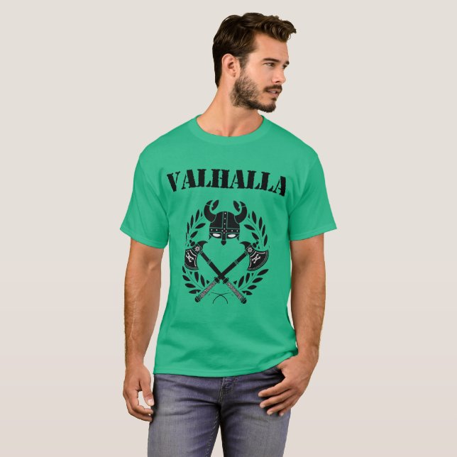 T-shirt de Viking Valhalla (Frente Completa)
