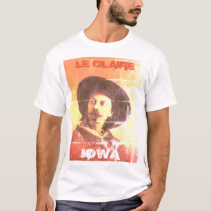 T-shirt de Vintage Le Claire Iowa Buffalo Bill