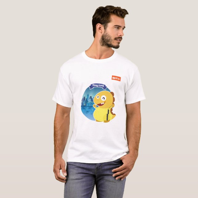 T-shirt de VIPKID Hong Kong (Frente Completa)