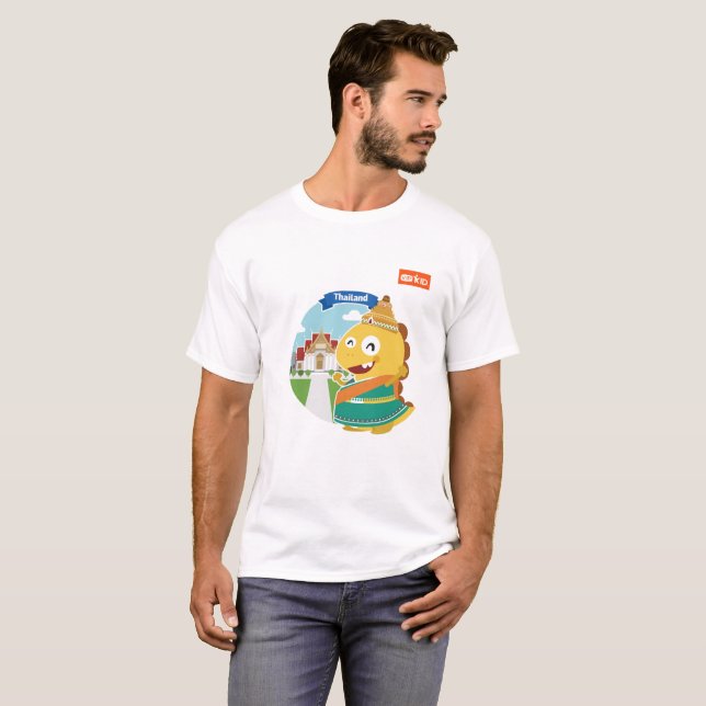 T-shirt de VIPKID Tailândia (Frente Completa)
