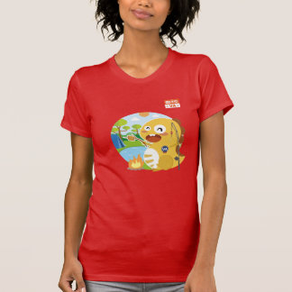 T-shirt de Virgínia VIPKID (alaranjado)