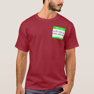 T-shirt de visita