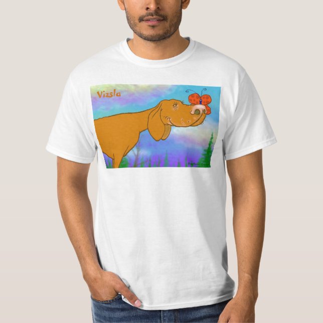 T-shirt de Vizsla 001 (Frente)