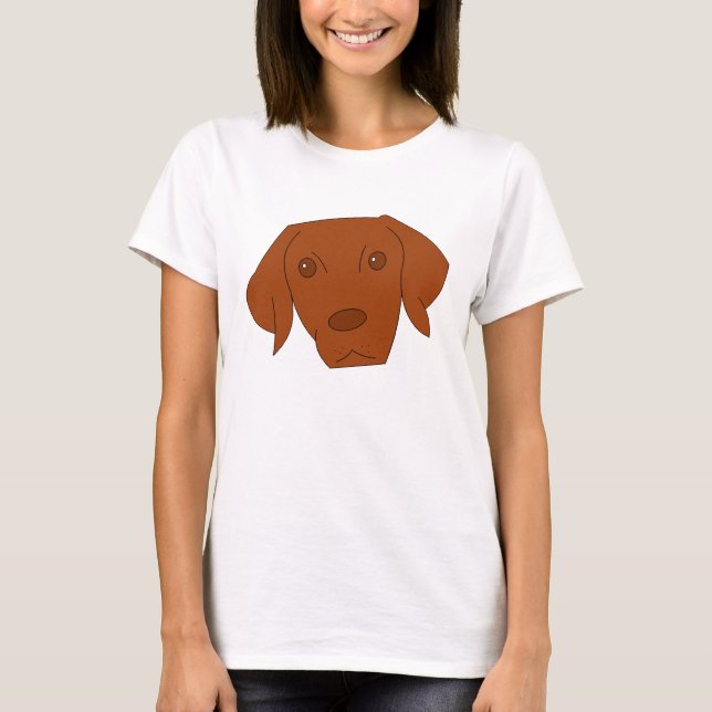 T-shirt de Vizsla (W) (Frente)