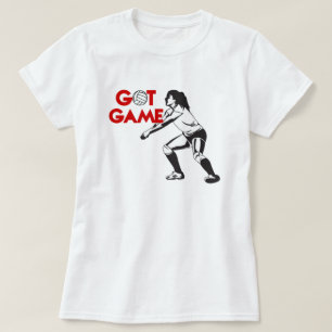 T-Shirt De Voleibol De Jogo