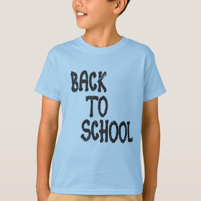 T-shirt De volta à escola (Frente)