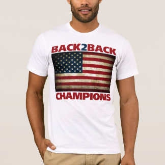 T-shirt De volta aos campeões traseiros (da guerra
