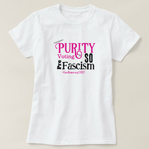 T-Shirt de Votação em Pureza