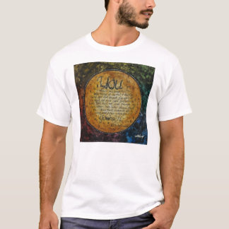 T-shirt de Walt Whitman pelo unASLEEP
