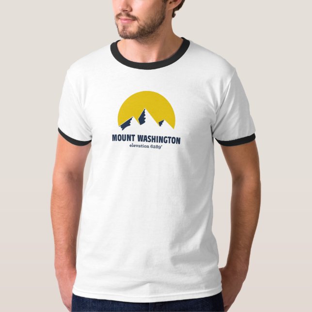 T-shirt de Washington da montagem (Frente)