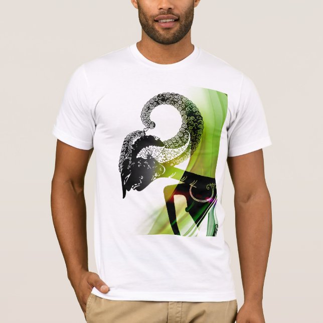 T-shirt de Wayang Arjuna (Frente)