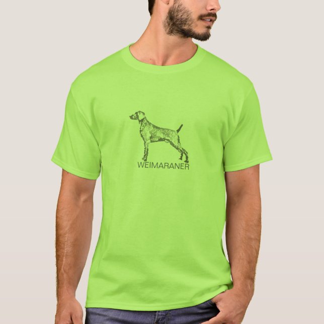 T-shirt de Weimaraner (Frente)