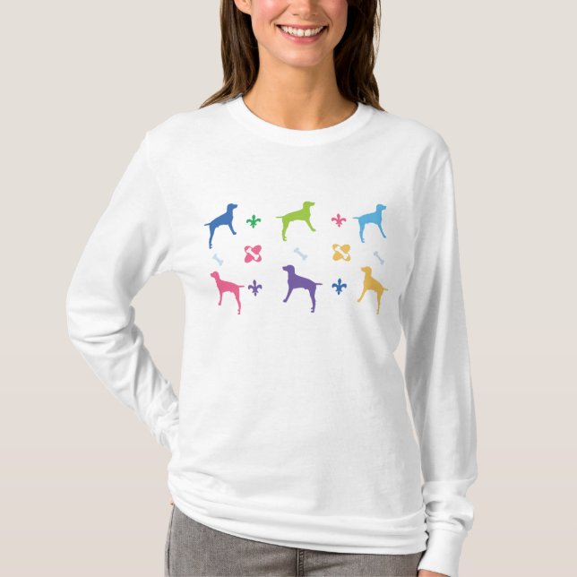 T-shirt de Weimaraner (Frente)