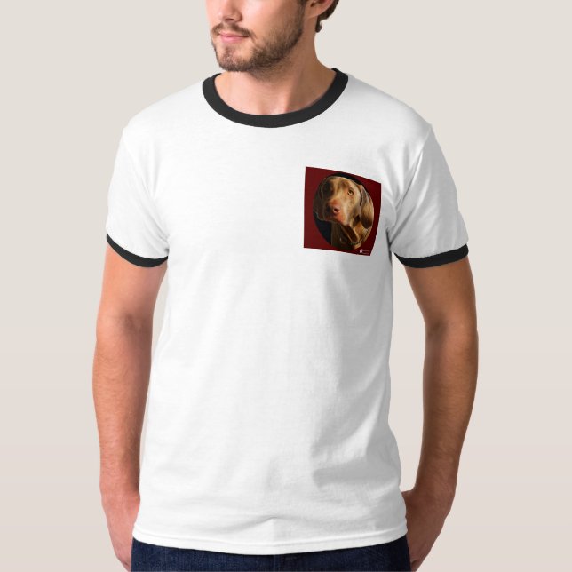 T-shirt de Weimaraner (Frente)