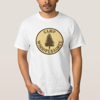 T-shirt de Winnipesaukee do acampamento