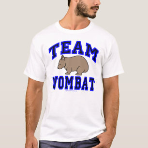 T-shirt de Wombat IV da equipe