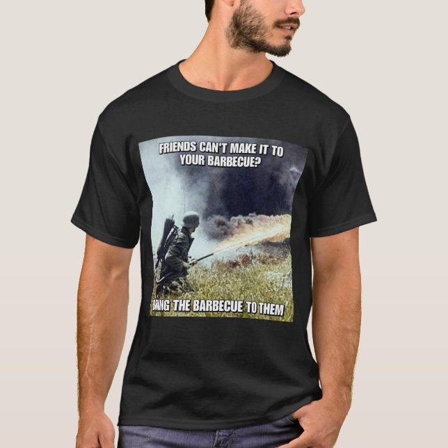 T-shirt de WW2 Flammenwerfer (Frente)