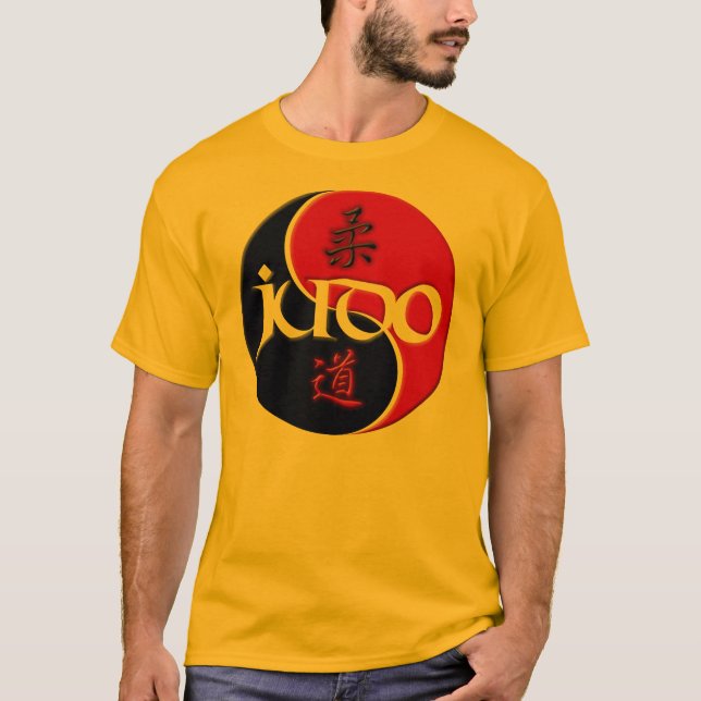 T-shirt de Yin Yang do judo (Frente)