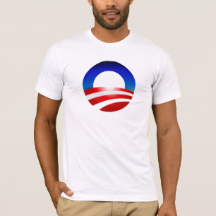 T-shirt de Zazzle do design do logotipo de Obama
