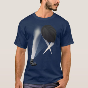 T-shirt de Zepplin dos holofotes