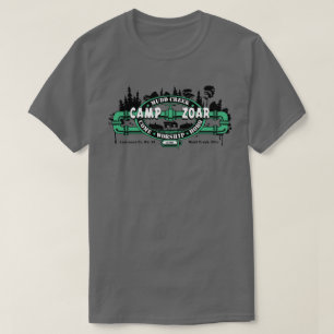 T-shirt de Zoar do acampamento