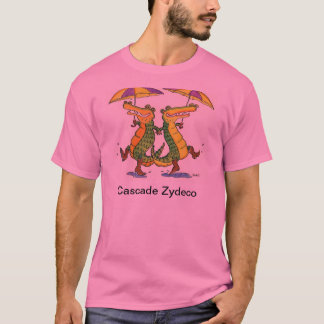 T-shirt de Zydeco da cascata