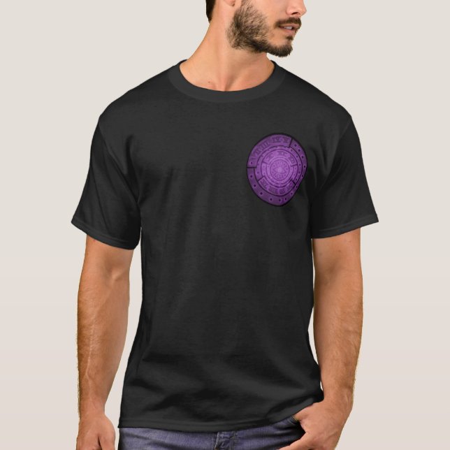 T-shirt DeadWest: O símbolo dos Bishops do Arcanum (Frente)