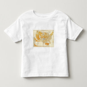 T-shirt débito de países per capita